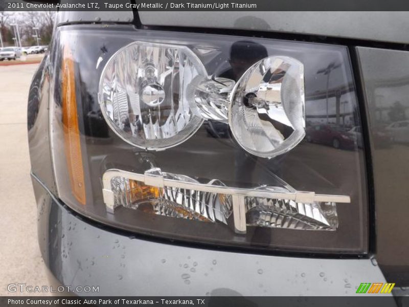 Taupe Gray Metallic / Dark Titanium/Light Titanium 2011 Chevrolet Avalanche LTZ