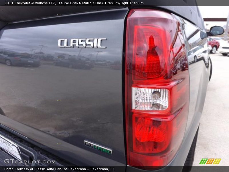 Taupe Gray Metallic / Dark Titanium/Light Titanium 2011 Chevrolet Avalanche LTZ