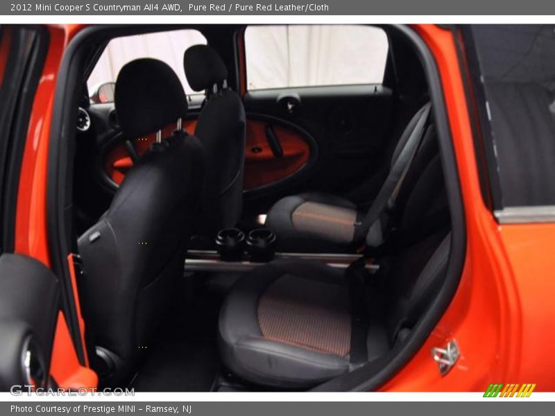 Rear Seat of 2012 Cooper S Countryman All4 AWD