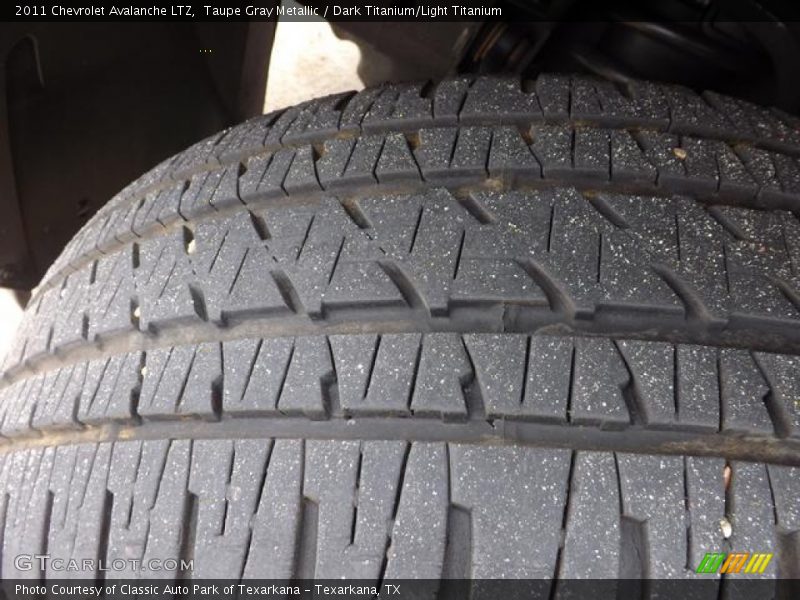 Taupe Gray Metallic / Dark Titanium/Light Titanium 2011 Chevrolet Avalanche LTZ
