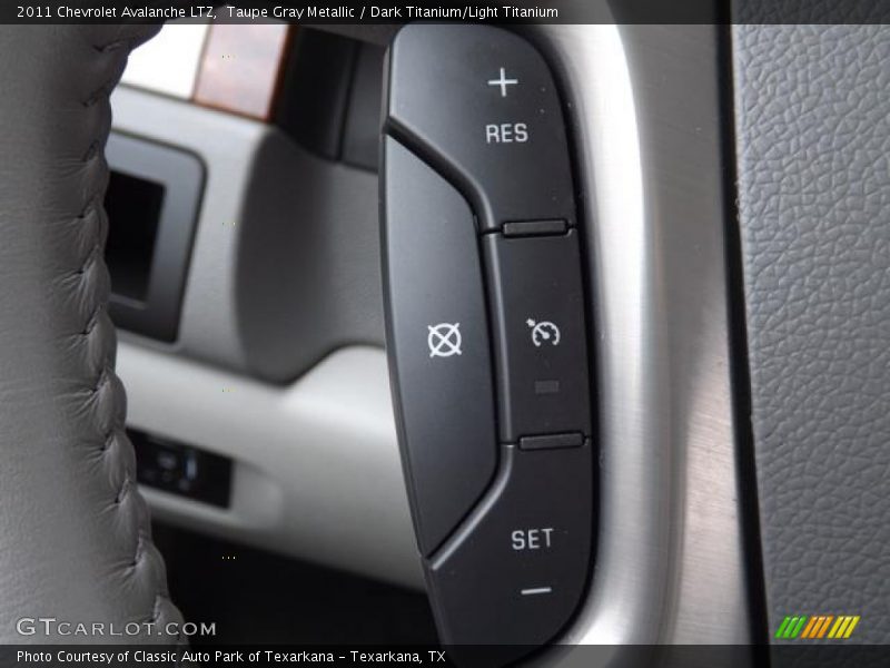 Taupe Gray Metallic / Dark Titanium/Light Titanium 2011 Chevrolet Avalanche LTZ