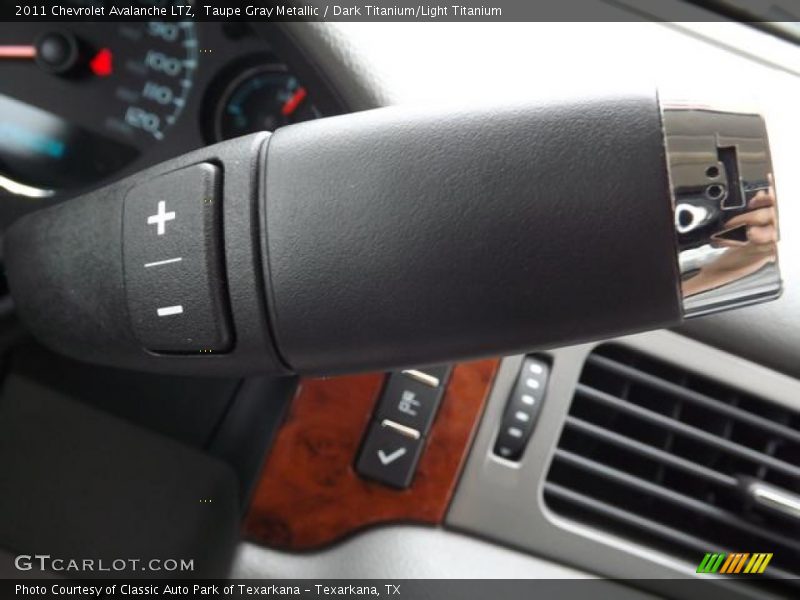Taupe Gray Metallic / Dark Titanium/Light Titanium 2011 Chevrolet Avalanche LTZ