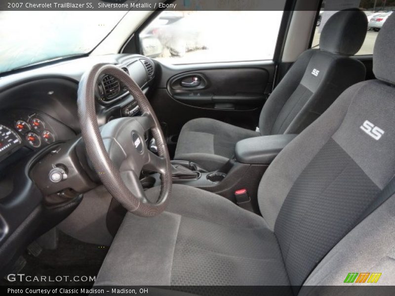 Silverstone Metallic / Ebony 2007 Chevrolet TrailBlazer SS