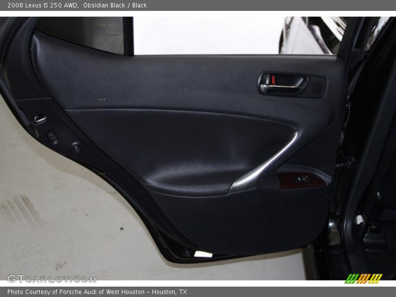 Obsidian Black / Black 2008 Lexus IS 250 AWD