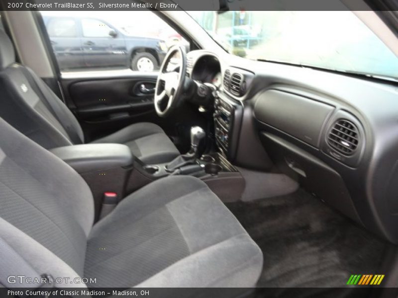 Silverstone Metallic / Ebony 2007 Chevrolet TrailBlazer SS