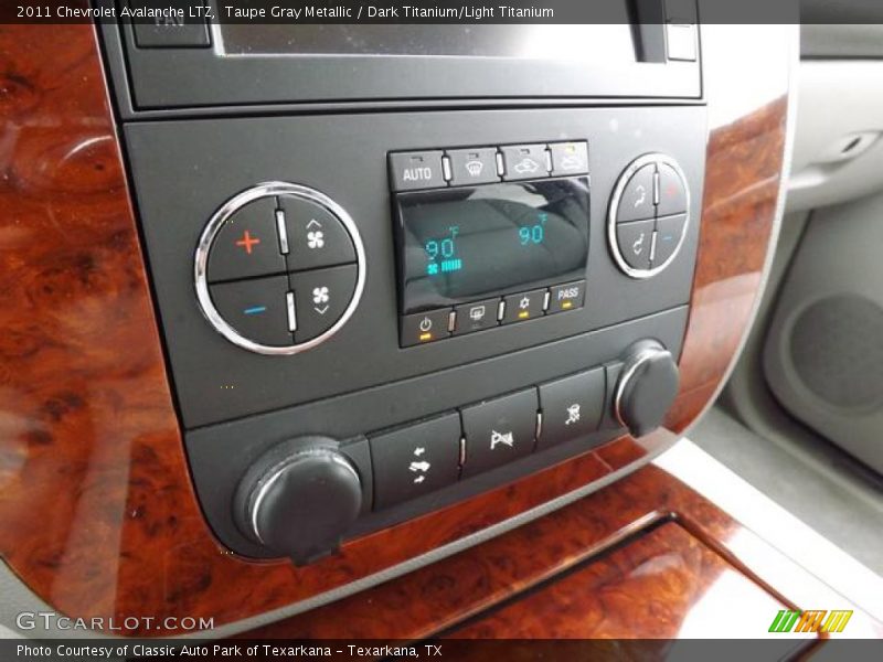 Taupe Gray Metallic / Dark Titanium/Light Titanium 2011 Chevrolet Avalanche LTZ