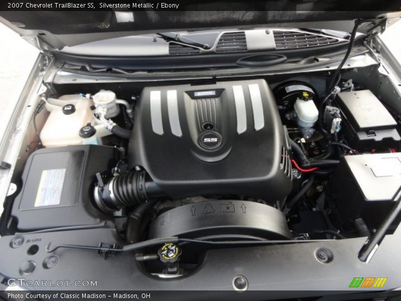 Silverstone Metallic / Ebony 2007 Chevrolet TrailBlazer SS