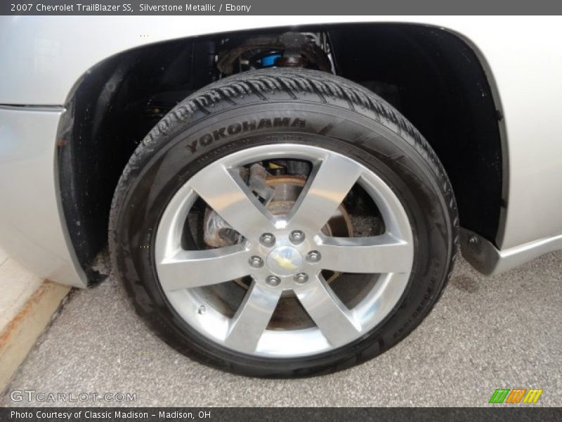 Silverstone Metallic / Ebony 2007 Chevrolet TrailBlazer SS