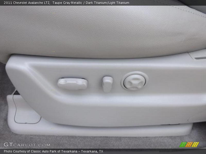 Taupe Gray Metallic / Dark Titanium/Light Titanium 2011 Chevrolet Avalanche LTZ