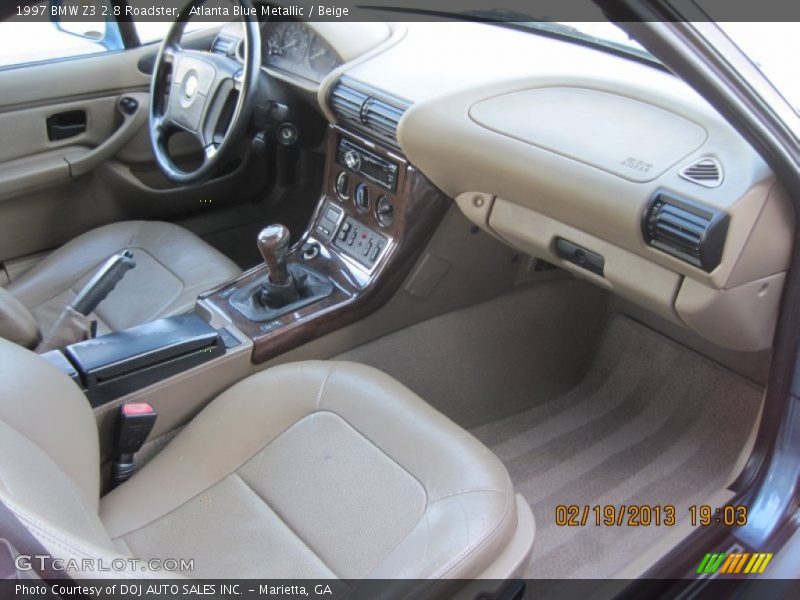  1997 Z3 2.8 Roadster Beige Interior