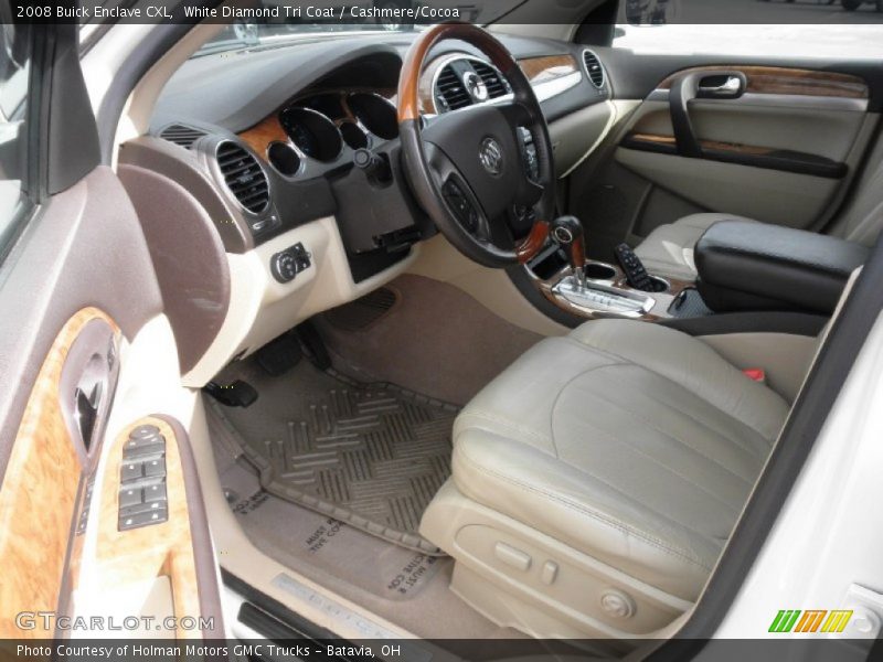 White Diamond Tri Coat / Cashmere/Cocoa 2008 Buick Enclave CXL