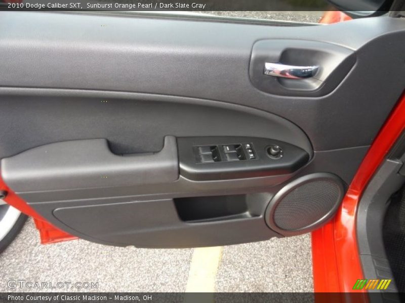 Sunburst Orange Pearl / Dark Slate Gray 2010 Dodge Caliber SXT