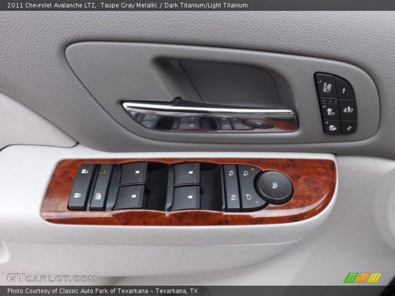 Taupe Gray Metallic / Dark Titanium/Light Titanium 2011 Chevrolet Avalanche LTZ