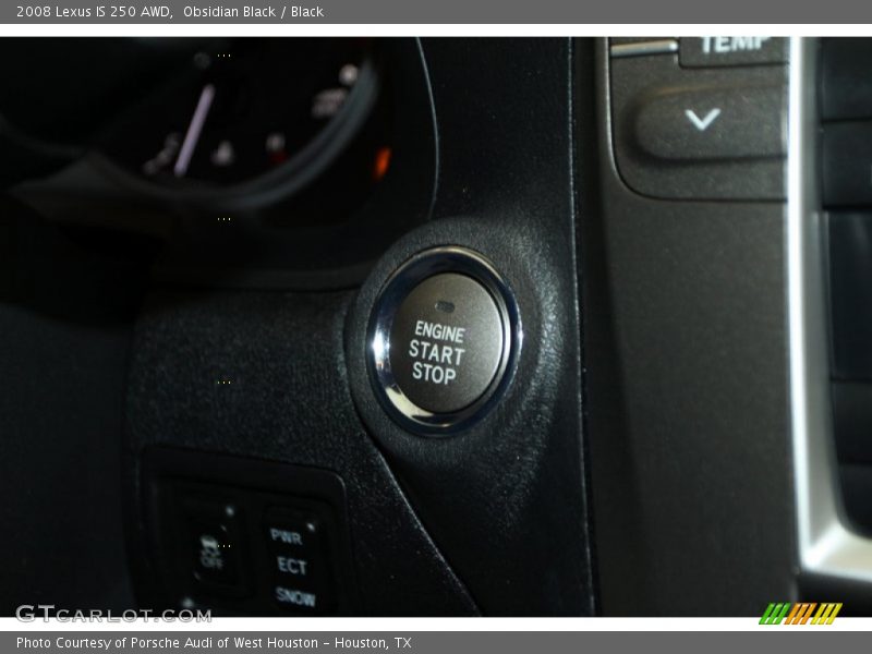 Obsidian Black / Black 2008 Lexus IS 250 AWD