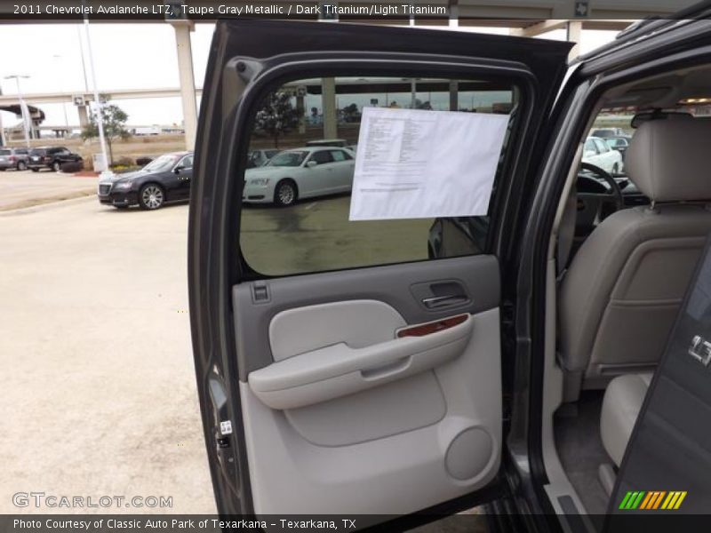 Taupe Gray Metallic / Dark Titanium/Light Titanium 2011 Chevrolet Avalanche LTZ