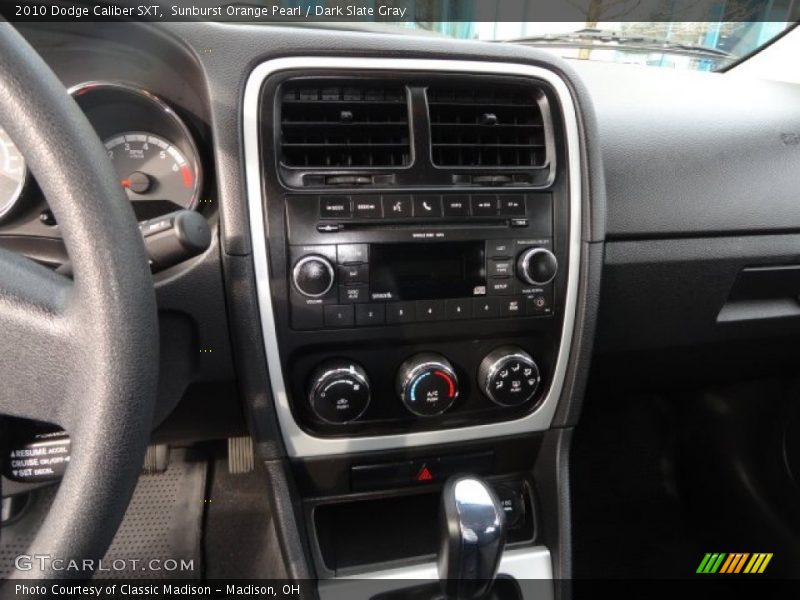 Sunburst Orange Pearl / Dark Slate Gray 2010 Dodge Caliber SXT