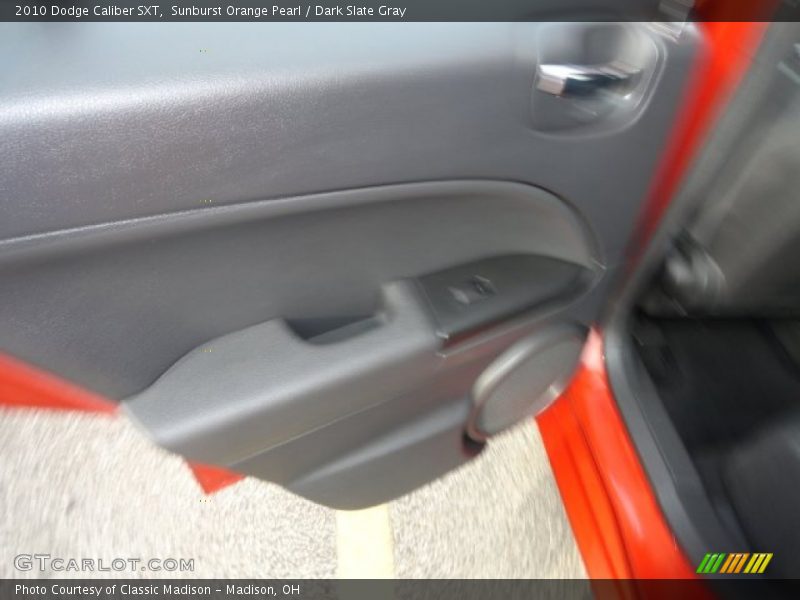 Sunburst Orange Pearl / Dark Slate Gray 2010 Dodge Caliber SXT