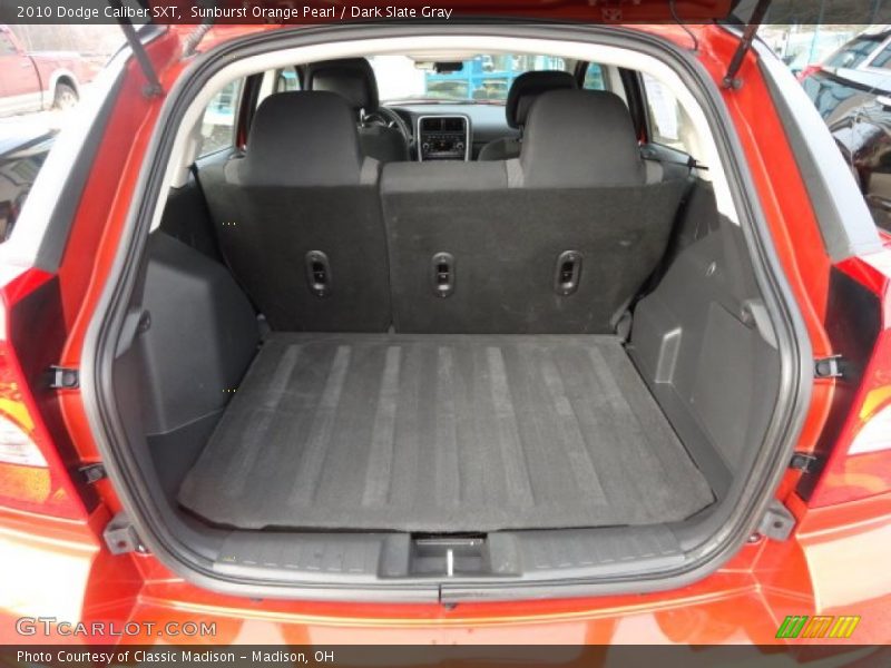 Sunburst Orange Pearl / Dark Slate Gray 2010 Dodge Caliber SXT