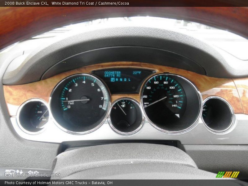 White Diamond Tri Coat / Cashmere/Cocoa 2008 Buick Enclave CXL