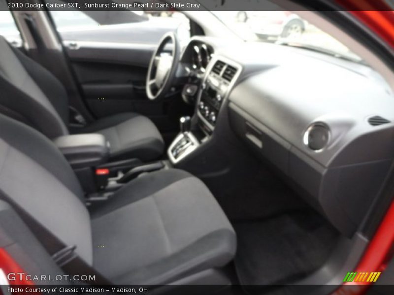 Sunburst Orange Pearl / Dark Slate Gray 2010 Dodge Caliber SXT