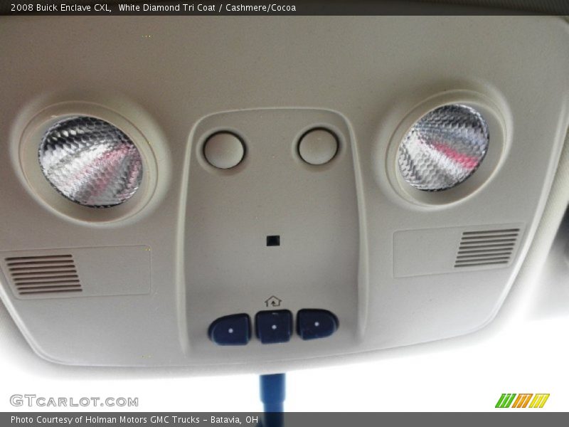 White Diamond Tri Coat / Cashmere/Cocoa 2008 Buick Enclave CXL