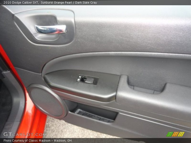 Sunburst Orange Pearl / Dark Slate Gray 2010 Dodge Caliber SXT