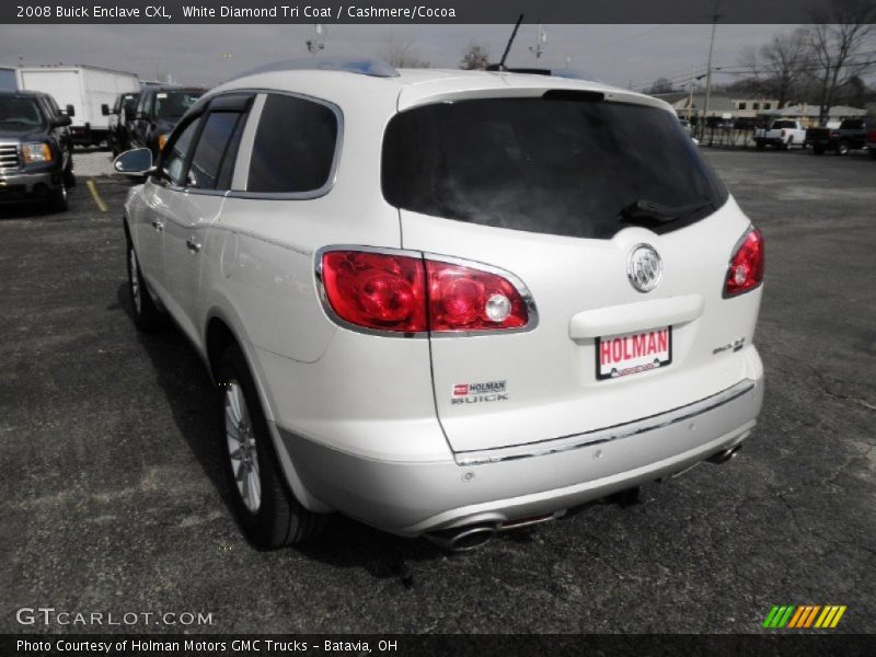 White Diamond Tri Coat / Cashmere/Cocoa 2008 Buick Enclave CXL