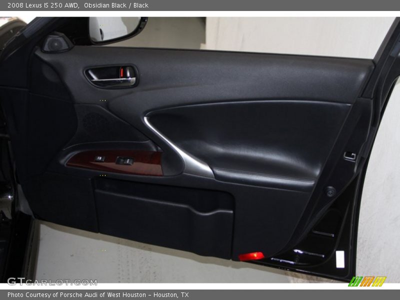 Obsidian Black / Black 2008 Lexus IS 250 AWD
