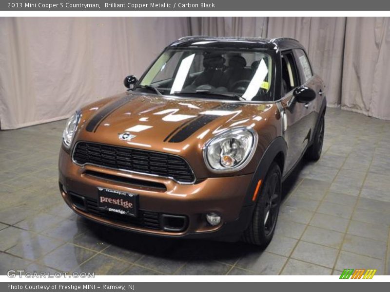 Brilliant Copper Metallic / Carbon Black 2013 Mini Cooper S Countryman