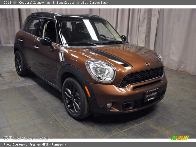 Brilliant Copper Metallic / Carbon Black 2013 Mini Cooper S Countryman