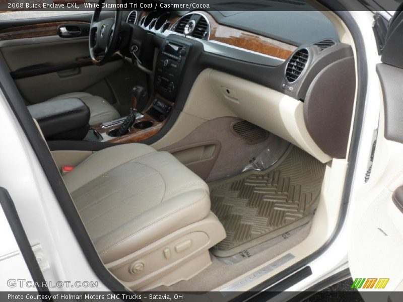 White Diamond Tri Coat / Cashmere/Cocoa 2008 Buick Enclave CXL