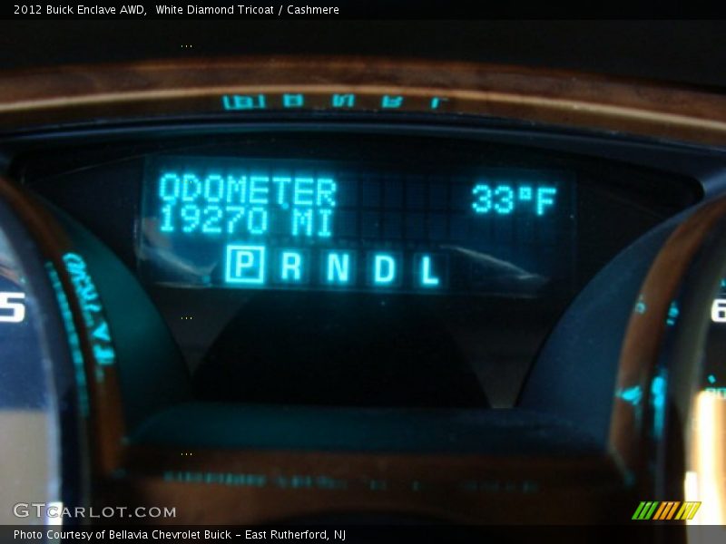 White Diamond Tricoat / Cashmere 2012 Buick Enclave AWD