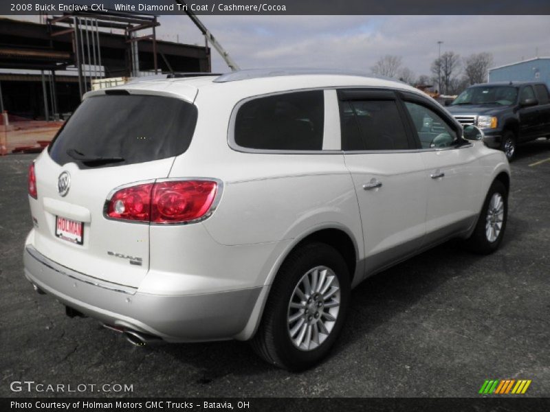 White Diamond Tri Coat / Cashmere/Cocoa 2008 Buick Enclave CXL