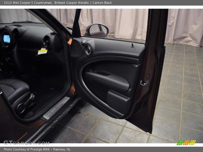 Brilliant Copper Metallic / Carbon Black 2013 Mini Cooper S Countryman