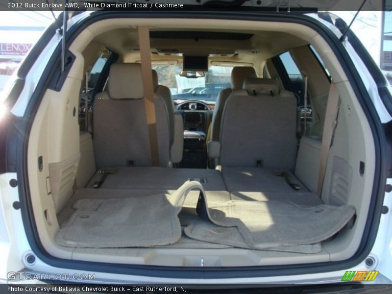 White Diamond Tricoat / Cashmere 2012 Buick Enclave AWD