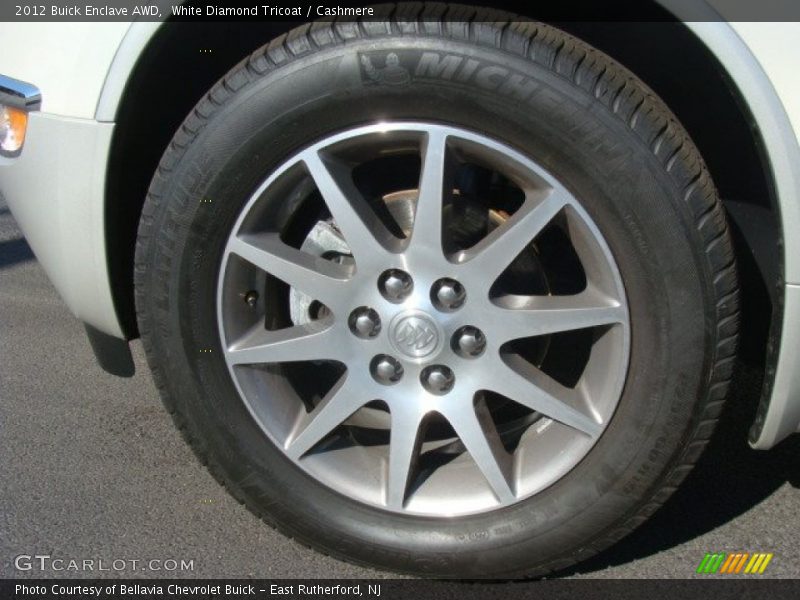 White Diamond Tricoat / Cashmere 2012 Buick Enclave AWD