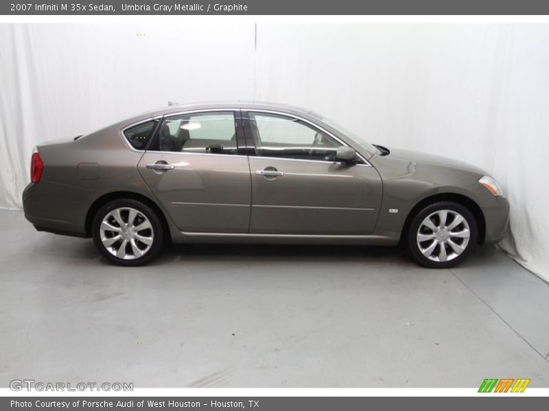 Umbria Gray Metallic / Graphite 2007 Infiniti M 35x Sedan