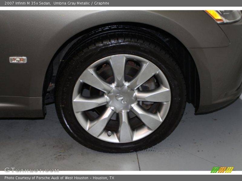 Umbria Gray Metallic / Graphite 2007 Infiniti M 35x Sedan