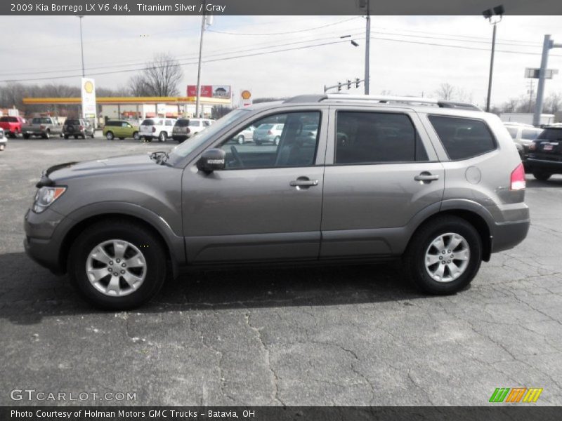 Titanium Silver / Gray 2009 Kia Borrego LX V6 4x4