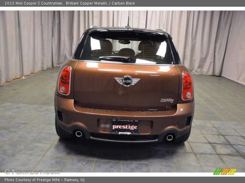 Brilliant Copper Metallic / Carbon Black 2013 Mini Cooper S Countryman