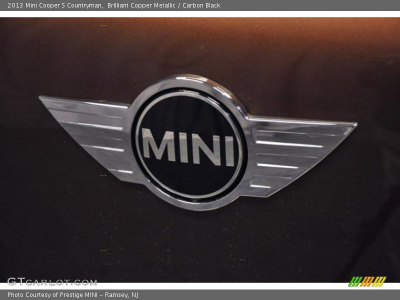 Brilliant Copper Metallic / Carbon Black 2013 Mini Cooper S Countryman