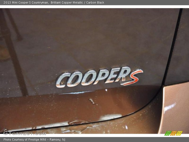 Brilliant Copper Metallic / Carbon Black 2013 Mini Cooper S Countryman