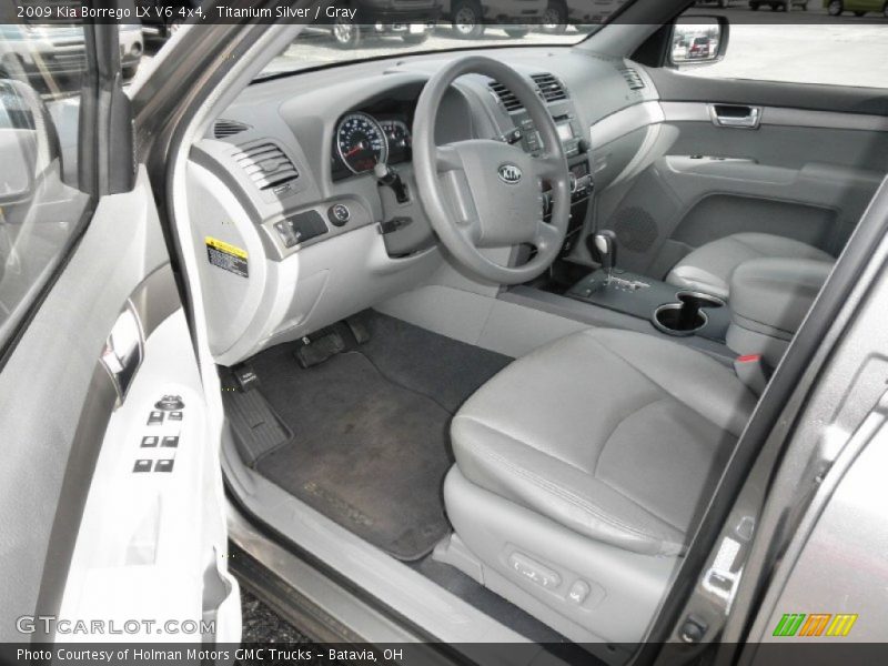 Titanium Silver / Gray 2009 Kia Borrego LX V6 4x4