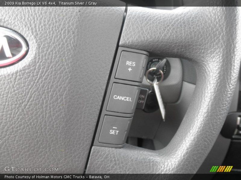 Titanium Silver / Gray 2009 Kia Borrego LX V6 4x4