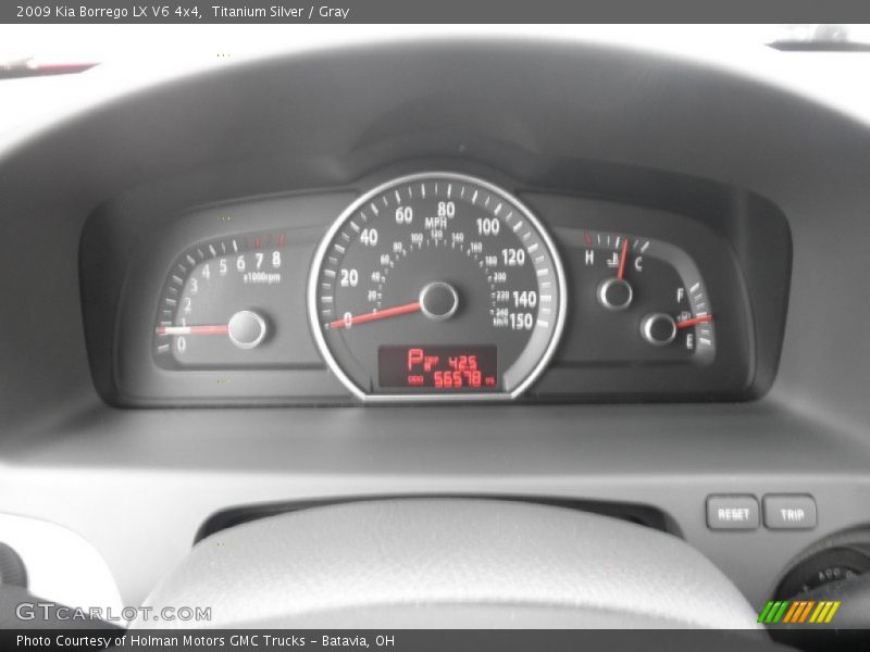 Titanium Silver / Gray 2009 Kia Borrego LX V6 4x4