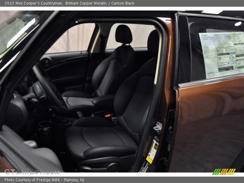 Brilliant Copper Metallic / Carbon Black 2013 Mini Cooper S Countryman