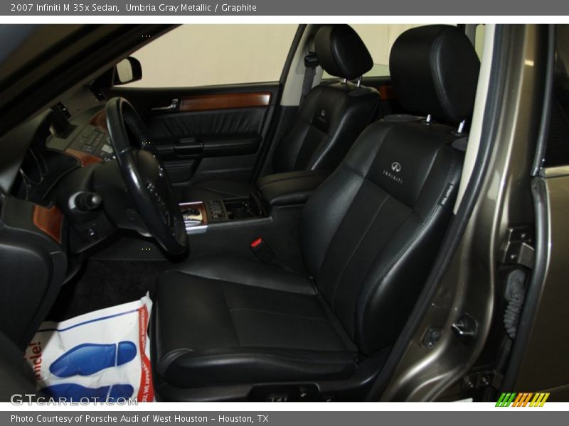 Umbria Gray Metallic / Graphite 2007 Infiniti M 35x Sedan