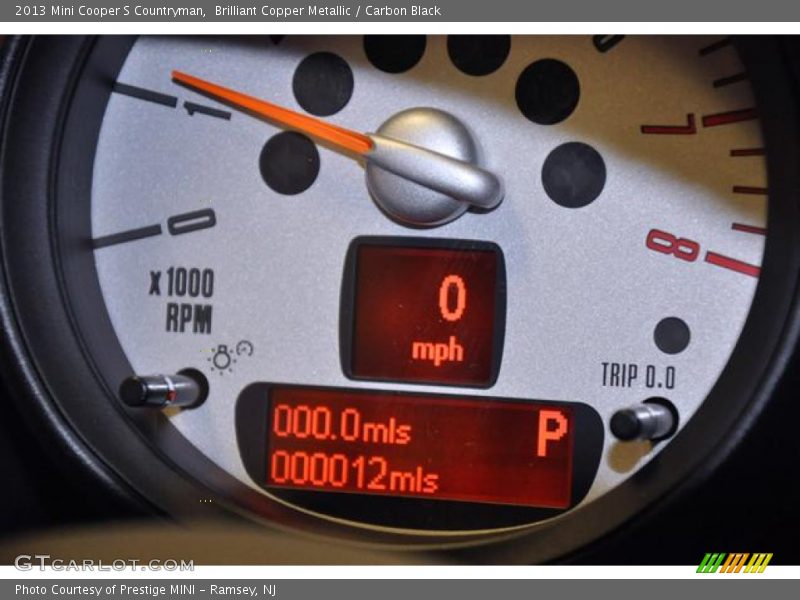 Brilliant Copper Metallic / Carbon Black 2013 Mini Cooper S Countryman