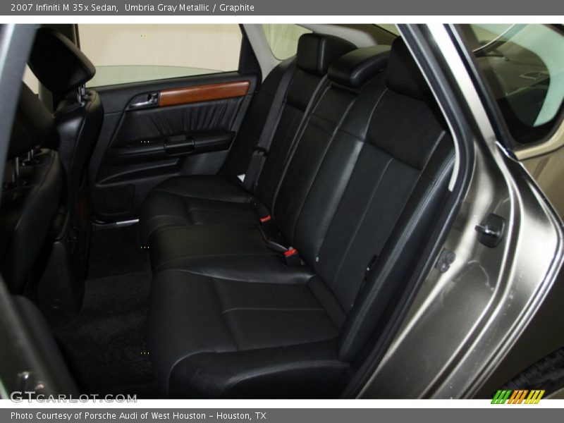 Umbria Gray Metallic / Graphite 2007 Infiniti M 35x Sedan