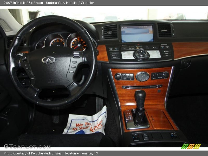 Umbria Gray Metallic / Graphite 2007 Infiniti M 35x Sedan